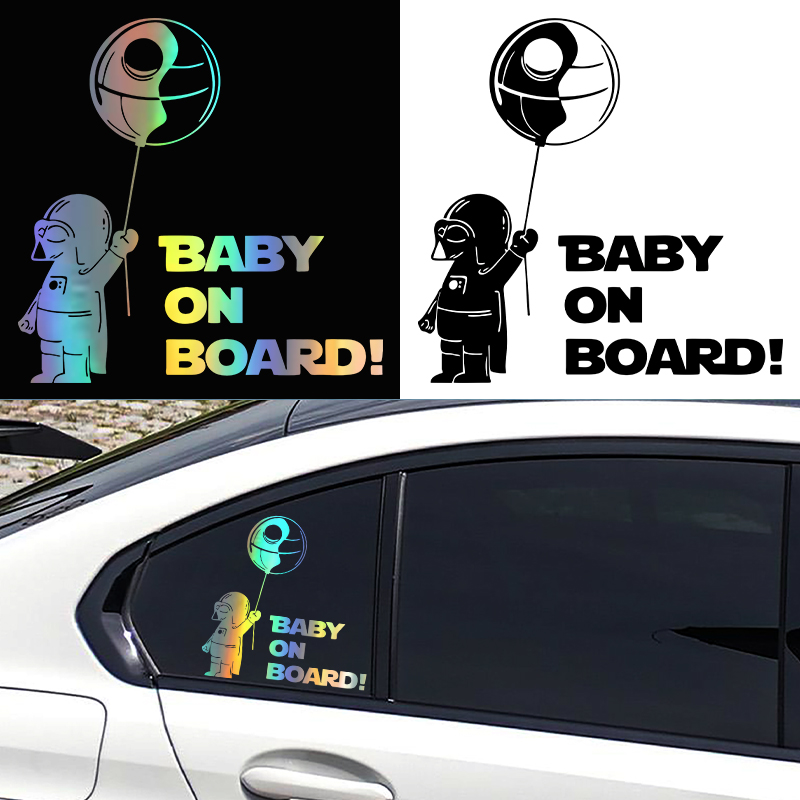 Table Tennis Zone - G187 astronaute bébé à bord autocollant