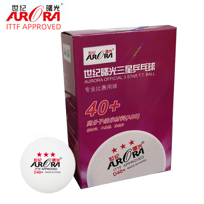 Donic Table Tennis Ball - AURORA-Balle de tennis de table Ik3