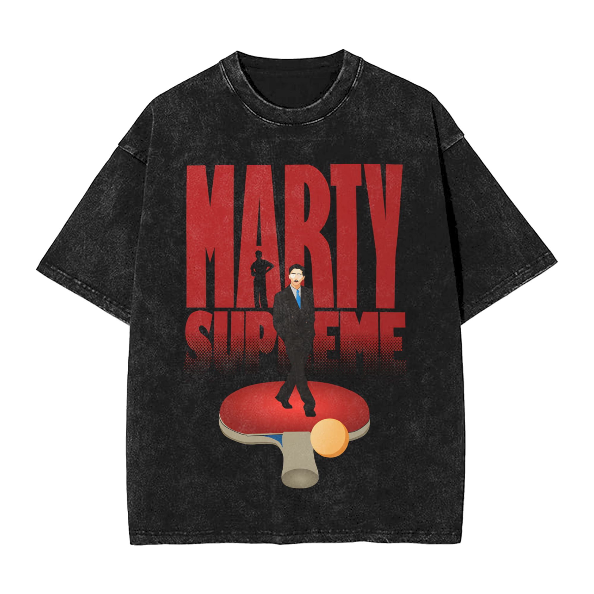 Table Tennis Marty Supreme - T-shirt vintage délavé Marty Table Tennis