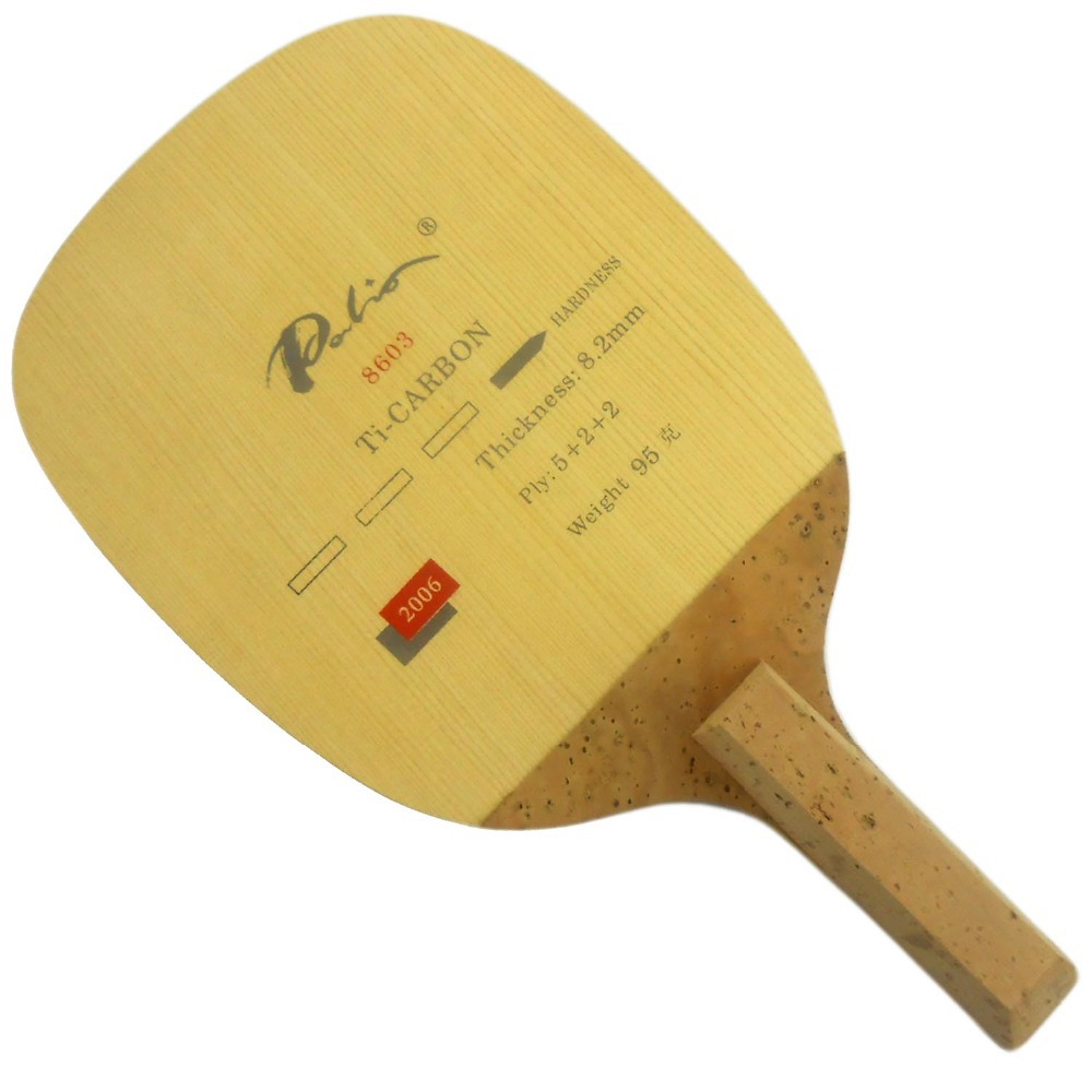Xiom Blade Table Tennis - PALIO 8603 carbone titane lame de