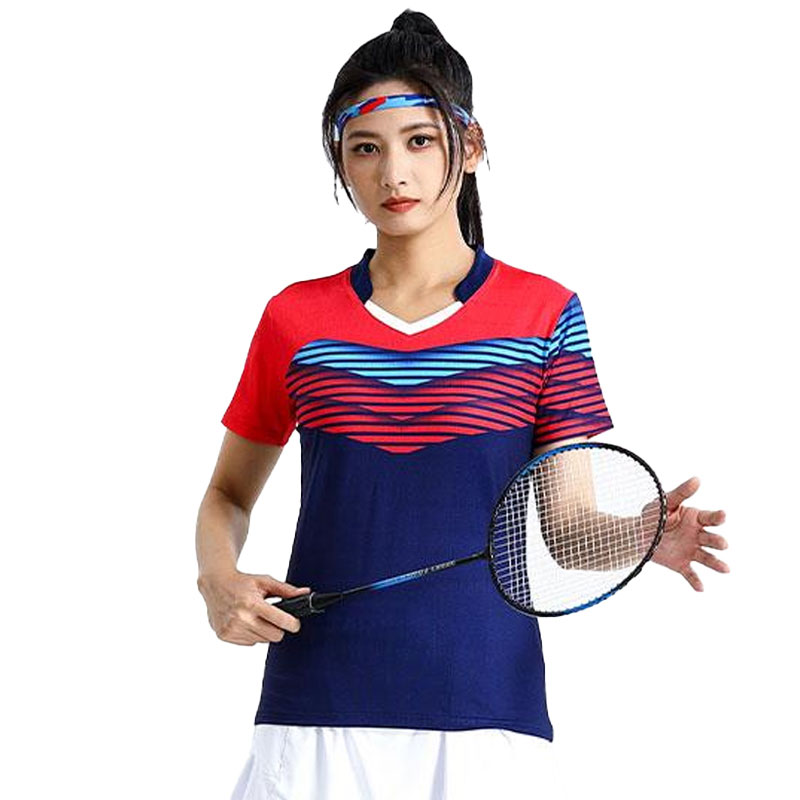 Table Tennis Volleyball - Chemises de badminton à manches courtes