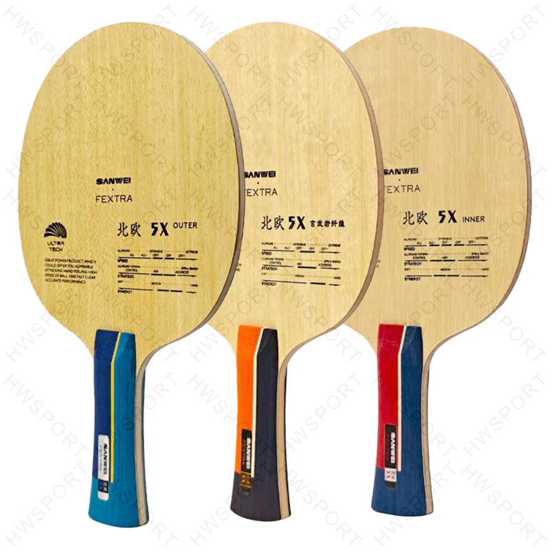 SANWEI FEXTRA 5X lame de Tenni - Xiom Blade Table Tennis avis et prix