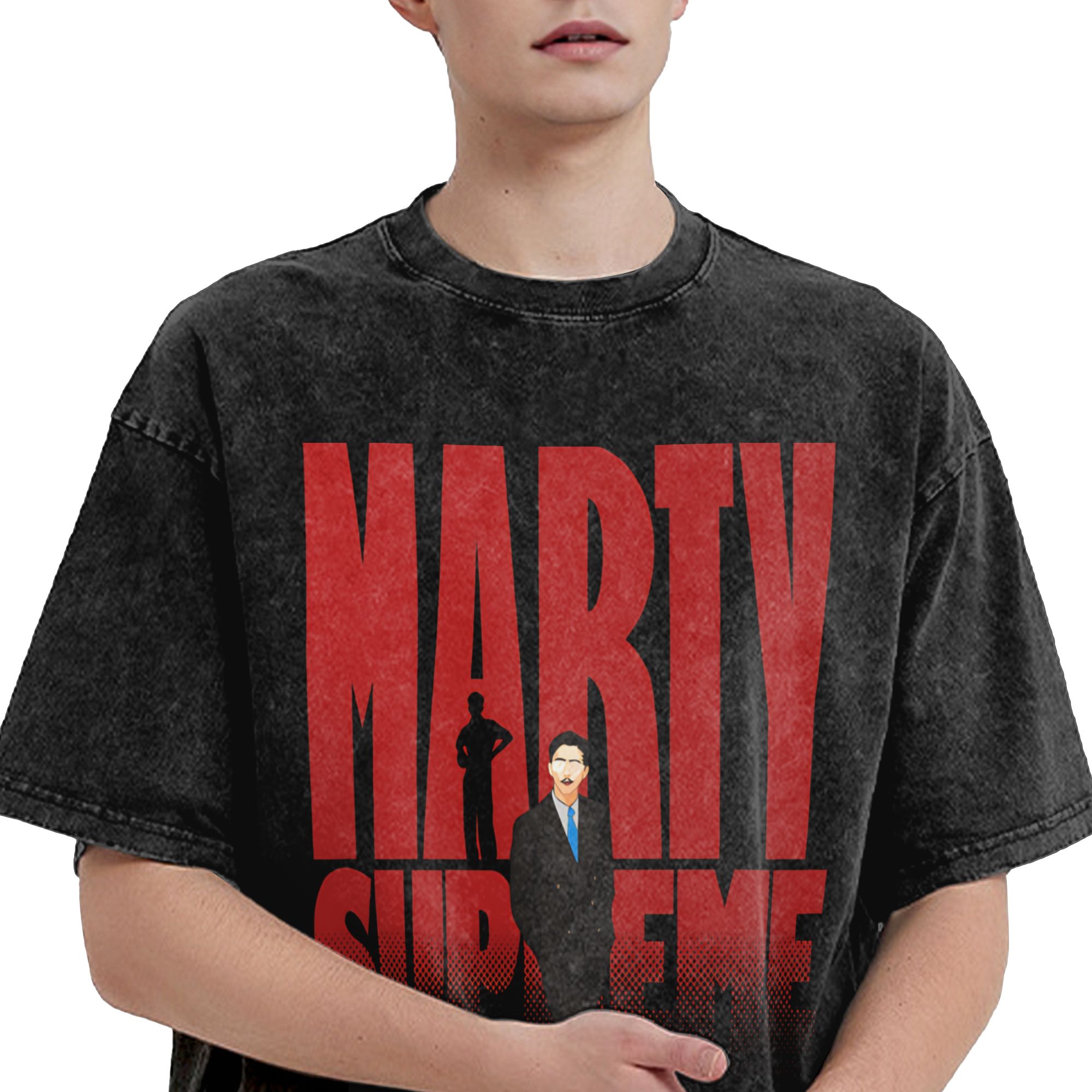T-shirt vintage délavé Marty T - Table Tennis Marty Supreme avis et prix