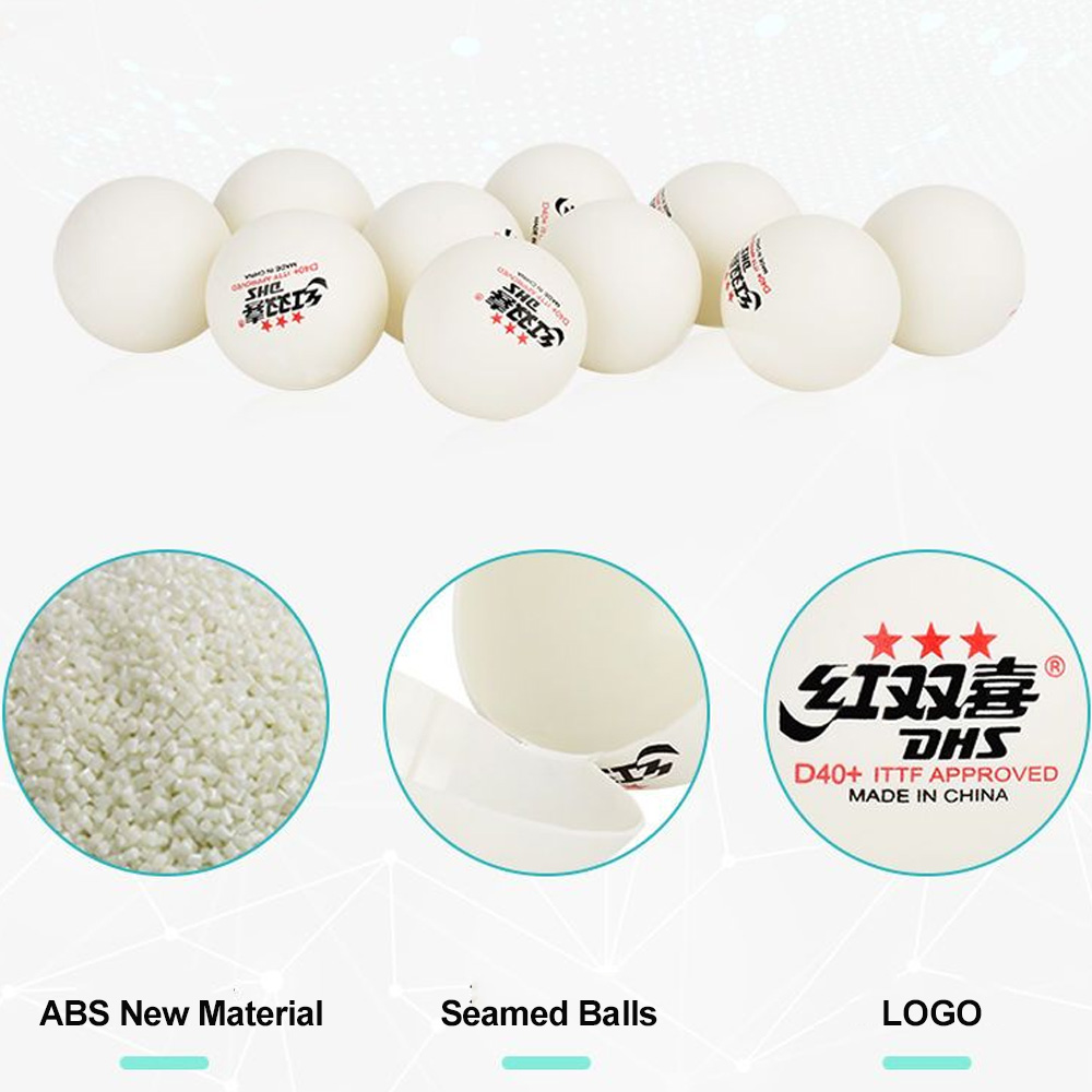 Balles de Ping-Pong DHS D40 +  - Donic Table Tennis Ball avis et prix