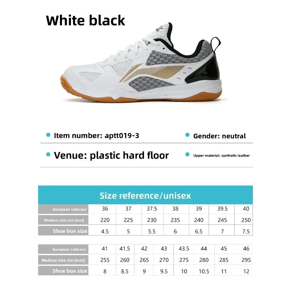 Chaussures de sport pour équip - Table Tennis Zhendong avis et prix